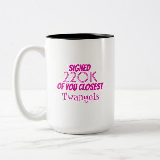 アンジーの私書箱嘆願書のマグ ツートーンマグカップ