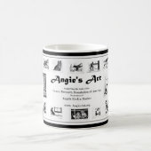アンジーの芸術の本管のマグ コーヒーマグカップ (中央)
