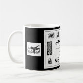 アンジーの芸術の本管のマグ コーヒーマグカップ (左)