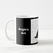 アンジーの芸術"ショー犬のベスト"のマグ コーヒーマグカップ (左)