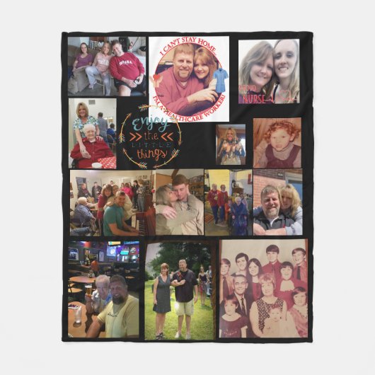 アンジー毛布 フリースブランケット (正面)