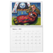 アンジー2013のカレンダーによる猫 カレンダー (2月 2026)