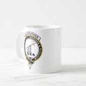 アンストラザータータンチェックコーヒーマグ – サイズ11oz コーヒーマグカップ (正面左)