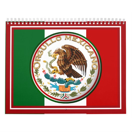 アンスペイン- ORGULLO MEXICANOフォトフレーム カレンダー (カバー)