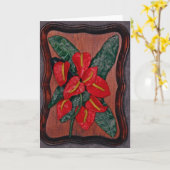 アンスリウム属 カード (黄色い花)