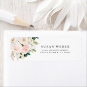 アンスリウム水彩フローラ招待 ラベル (インサイチュ)