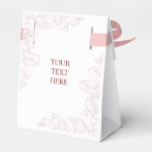 アンスリウム ウェディング ギフト ボックス (裏面サイド)