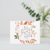 アンズオブグリーンゲーブルズ10月引用文秋はがき ポストカード (スタンド正面)