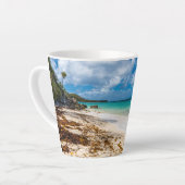 アンセカノービーチオンマリガラテ カフェラテマグ (左アングル)