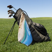 アンセカノービーチオンマリガラテ ゴルフタオル (グリーン)