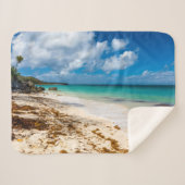 アンセカノービーチオンマリガラテ シェルパブランケット (正面(横))