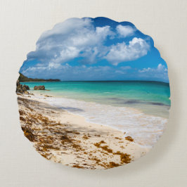 アンセカノービーチオンマリガラテ ラウンドクッション