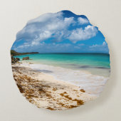 アンセカノービーチオンマリガラテ ラウンドクッション (裏面)