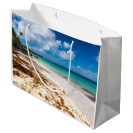 アンセカノービーチオンマリガラテ ラージペーパーバッグ