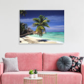 アンセソーセダルゲントビーチラディグ キャンバスプリント (インサイチュ (リビング))