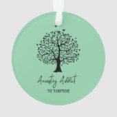 アンセティスアディクットファミリーツリーオーナメント オーナメント (裏面)