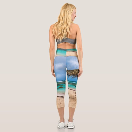 アンセデロシャーズビーチ カプリレギンス (裏面)