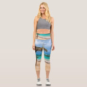 アンセデロシャーズビーチ カプリレギンス (正面)