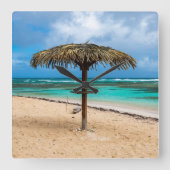 アンセデロシャーズビーチ スクエア壁時計 (正面)