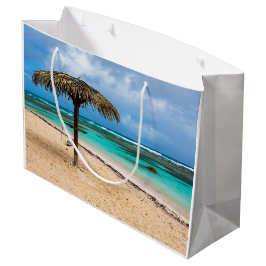 アンセデロシャーズビーチ ラージペーパーバッグ (裏面アングル)