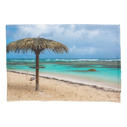 アンセデロシャーズビーチ 枕カバー (正面)