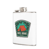 アンセルアダムスウィルダネスカリフォルニアキャンピング フラスク (左)