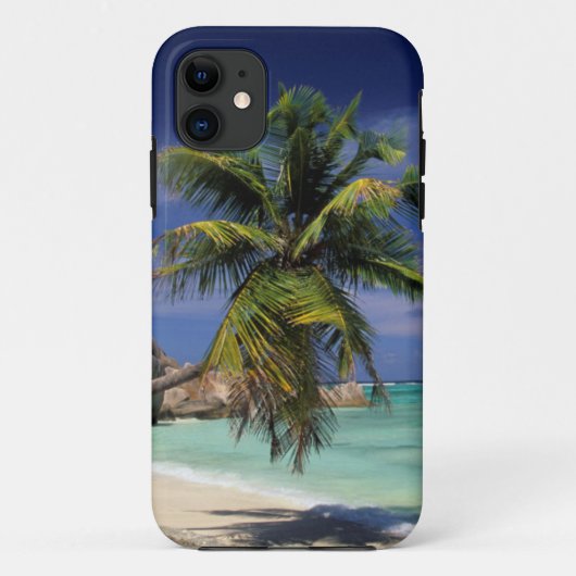 アンセ・ソース・ダルジャントビーチ、ラディーグ島 Case-Mate iPhoneケース (裏面)