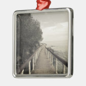 アンセ·ボア·ド·バラ、プラスリン島セイシェル メタルオーナメント (左)