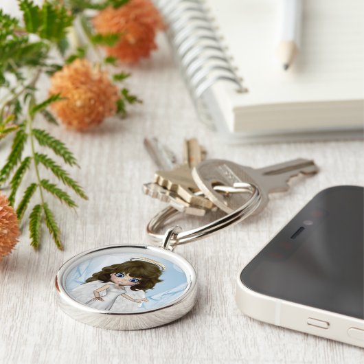 アンゼリカの天使によってはKeychainが夢を見ます キーホルダー (側面)