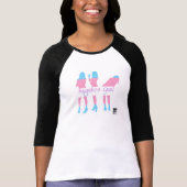 アンゼリカGurl "ロゴGurls" [TRANSのプライドC] Tシャツ (正面)