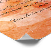 アンゼルスとの記念日祈りの言葉 ポスター (角)