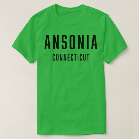 アンソニアコネチカットTシャツ Tシャツ (デザイン正面)