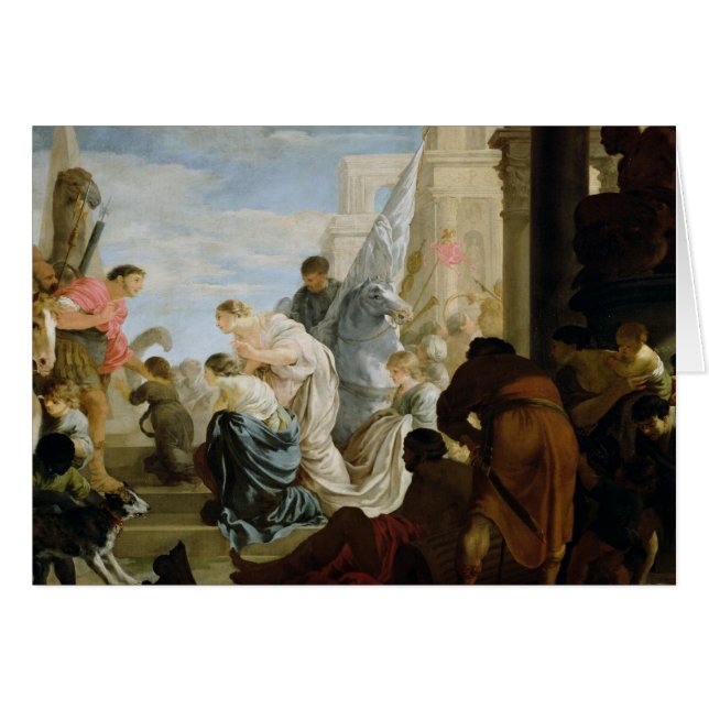 アンソニーおよびCleopatra、c.1645の会合 (正面横)