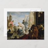 アンソニーとクレオパトラの会合， c.1645 ポストカード (正面/裏面)