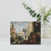 アンソニーとクレオパトラの会合， c.1645 ポストカード (スタンド正面)