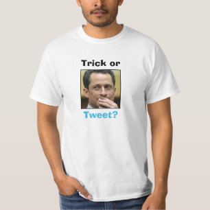 アンソニーのウィーナー-トリックかさえずりか。 Tシャツ