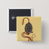 アンソニーの小川に属する主教シール 缶バッジ (正面&裏面)