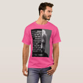 アンソニーやる気を起こさせる引用文Travelliについて Tシャツ (正面フル)