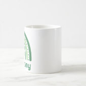 アンソニー名クローバーボホーレインボー コーヒーマグカップ (中央)