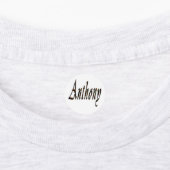 アンソニー名ロゴ、 ラベル (貼付)