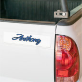 アンソニー名blue AufkleberステッカーAutoaufkleber バンパーステッカー (トラック上)