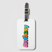 アンソニー荷物タグ ラゲッジタグ (正面縦)