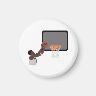 アンソニー・エドウォーズはボールをバスケットに入れる マグネット