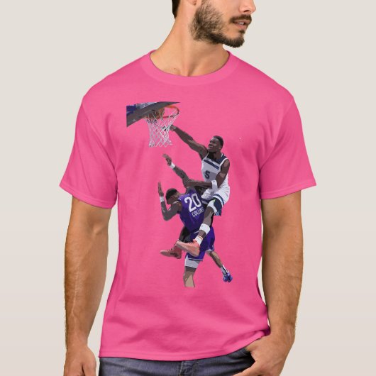 アンソニー・エドワーズ・ダンク Tシャツ (正面)