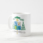 アンソニー・サブラン・アプロンの紋章 コーヒーマグカップ (正面左)