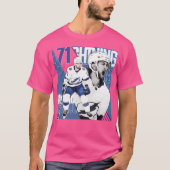 アンソニー・シレリ・ホッケーシャツ稲妻 Tシャツ (正面)