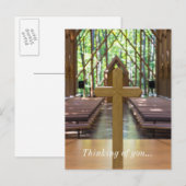 アンソニー・チャペル考える・クロス・オブ・ユー・ハガキ ポストカード (正面/裏面)