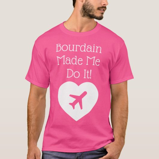 アンソニー・ブルダンの Tシャツ (正面)