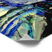 アンソニー・ブルダン・ブルー ポスター (角)