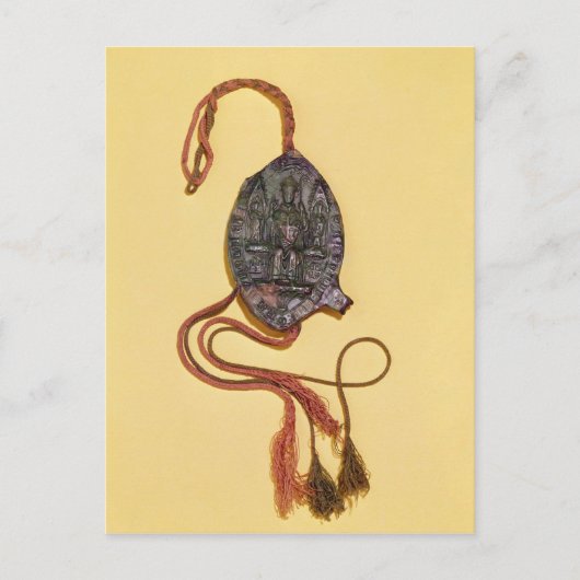 アンソニー・ベックに属する認識銅製の印章 ポストカード (正面)